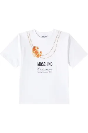Moschino Printed cotton jersey T-shirt