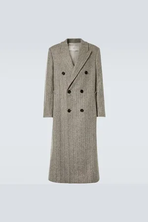 Ami Double-breasted virgin wool coat