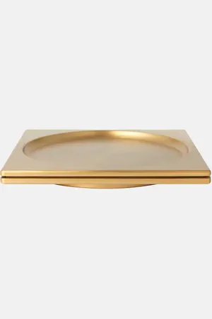 AUDO COPENHAGEN Divot brass tray