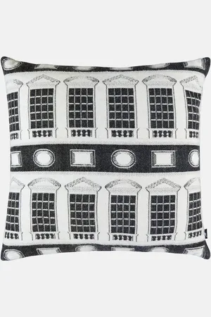 FORNASETTI Architettura jacquard cushion