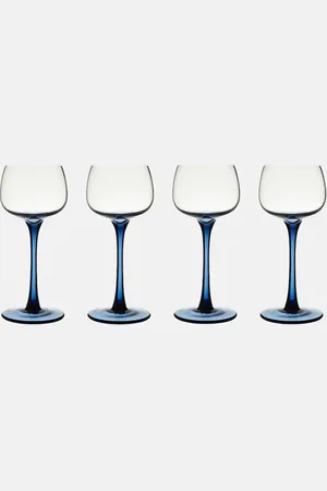 BITOSSI Diseguale set of 4 cordial glasses