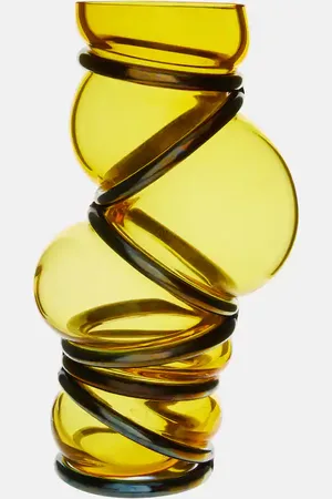 VANESSA MITRANI Chain Ring glass vase