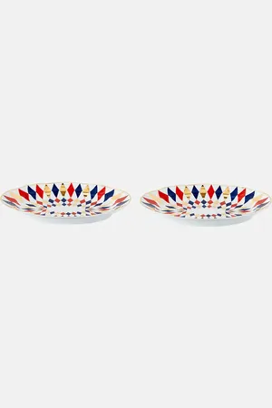 BITOSSI Set of 2 oval platters