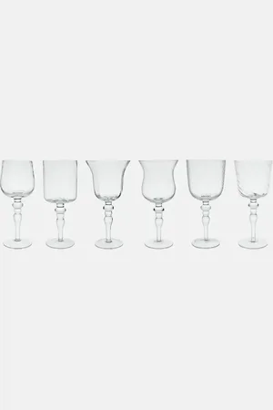 BITOSSI Set of 6 wine glasses