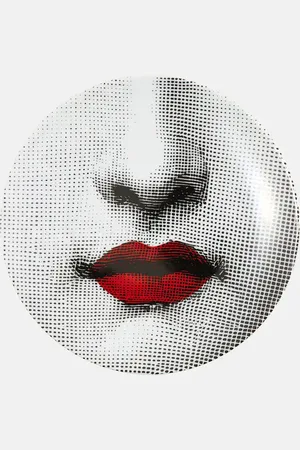 FORNASETTI Tema E Variazioni N.397 porcelain wall plate