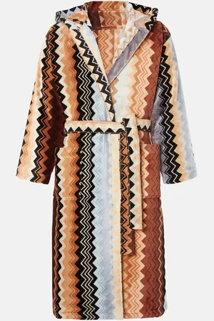 Missoni Giacomo hooded cotton bathrobe