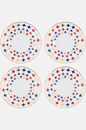 BITOSSI Lampo set of 4 soup plates