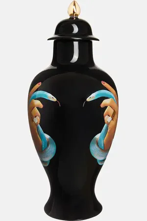 SELETTI X Toiletpaper Hands with Snakes vase