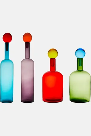 POLSPOTTEN Bubbles And Bottles XXL set of 4 bottles