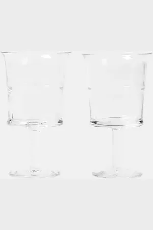 NUDE Jour set of 2 red wine glasses