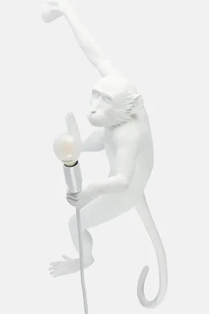 SELETTI Monkey table lamp by Marcantonio Raimondi Malerba, US plug