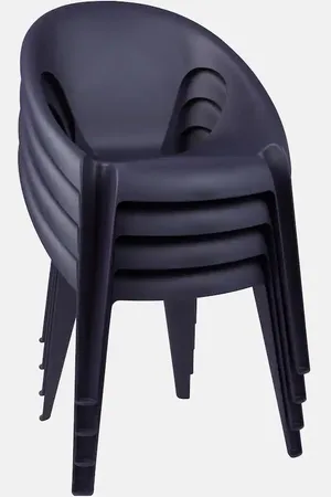 MAGIS Bell set of 4 chairs by Konstantin Grcic