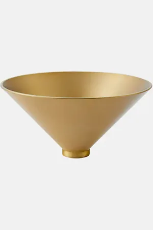 AUDO COPENHAGEN Taper brass bowl