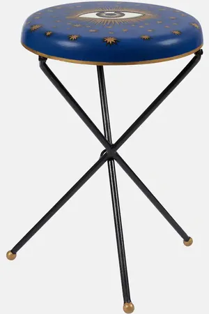 Les-Ottomans Eye iron stool