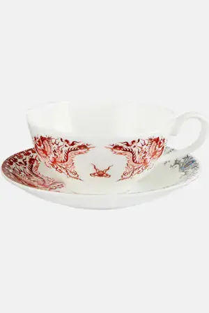 SELETTI Hybrid Zora teacup and saucer set