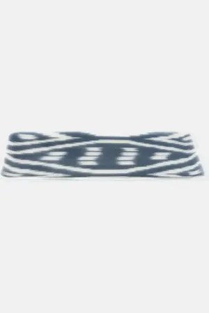 Les-Ottomans Ikat glass tray