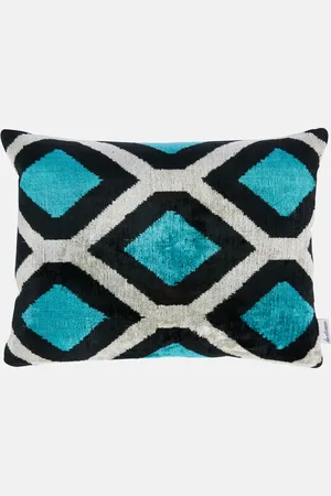 Les-Ottomans Silk velvet cushion