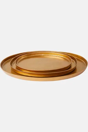 POLSPOTTEN Set of 3 decorative trays