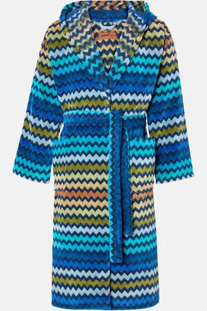Missoni Warner hooded cotton bathrobe