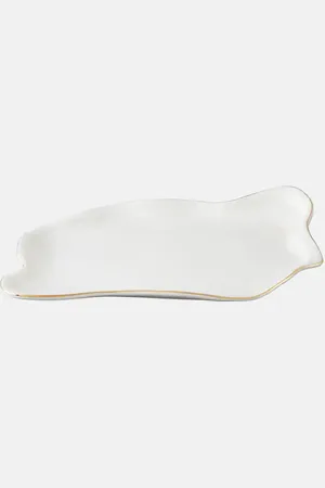 SELETTI Meltdown porcelain tray by Jordanluca