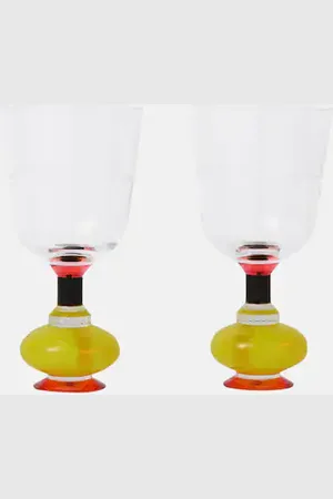 Reflections Copenhagen Richmond set of 2 short crystal glasses