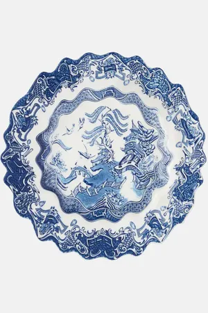 SELETTI X Diesel Living Classics on Acid Willowave dessert plate