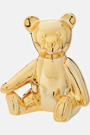 POLSPOTTEN Teddy glazed porcelain piggy bank