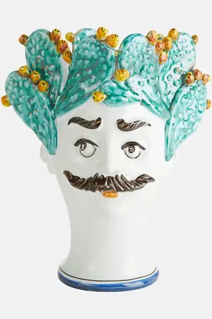 Les-Ottomans Cacti Man vase