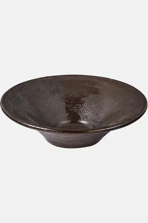 AUDO COPENHAGEN Triptych Large stoneware bowl by Mentze Ottenstein