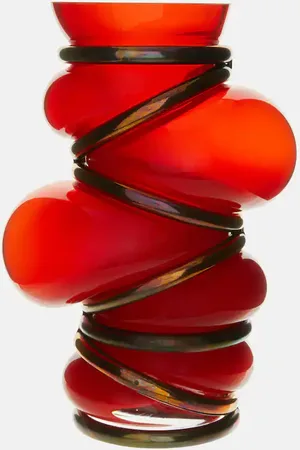 VANESSA MITRANI Chain Ring glass vase