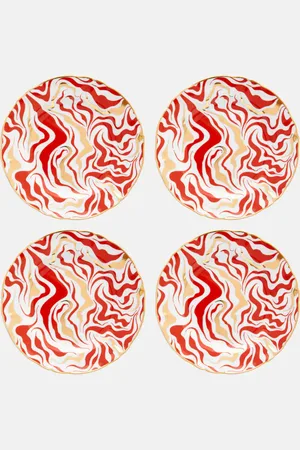 BITOSSI Tempesta set of 4 dessert plates