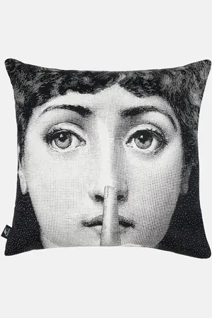 FORNASETTI Silenzio cushion