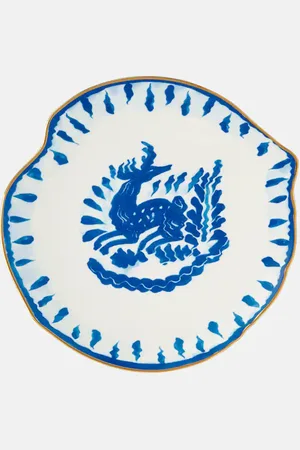 SELETTI X Diesel Living Classics on Acid Deer dessert plate