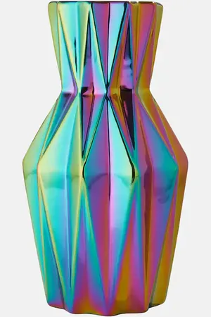 POLSPOTTEN Oily Folds Small ceramic vase