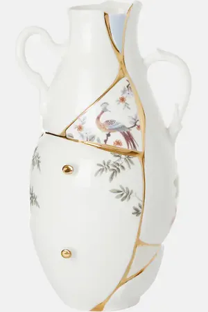 SELETTI Kintsuji Tall vase by Marcantonio Raimondi Malerba