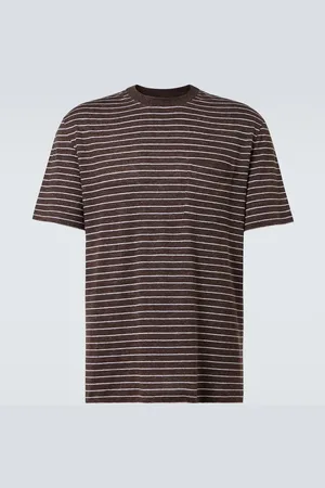 Brunello Cucinelli Linen-blend jersey T-shirt
