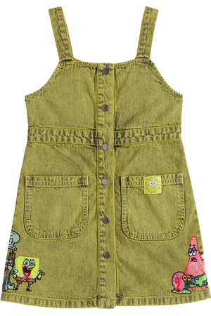 Stella McCartney X Spongebob denim dress