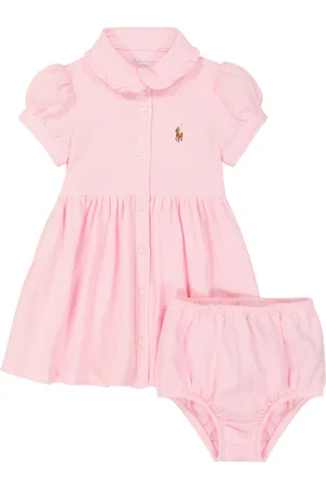 Ralph Lauren Baby cotton dress and bloomers set