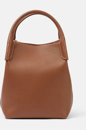 Loro Piana Bale Small leather tote bag