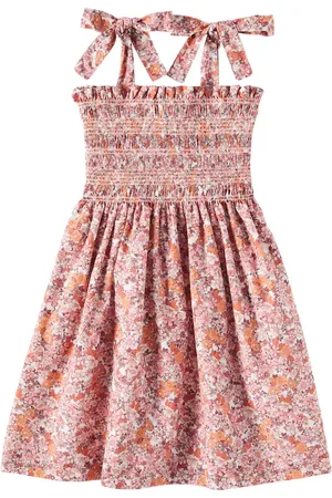 La Coqueta Evelia smocked floral cotton dress