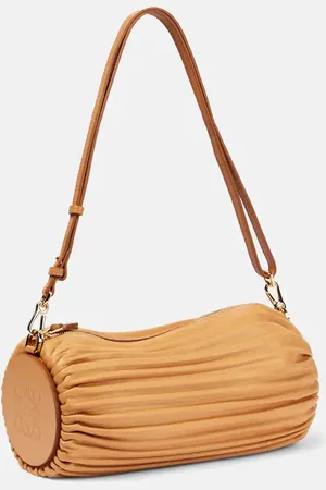 Loewe Bracelet pleated leather shoulder bag