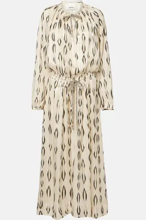 Isabel Marant Sana silk-blend maxi dress