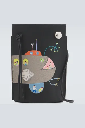 Loewe X Suna Fujita Submarine Pebble Dice leather bucket bag