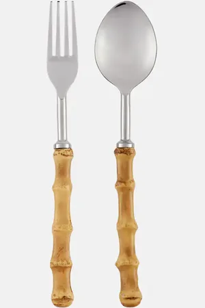 Les-Ottomans Bamboo flatware set