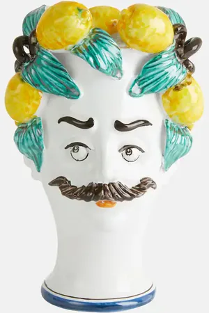 Les-Ottomans Lemon Man ceramic vase