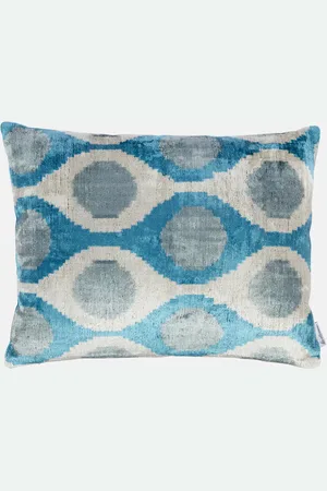 Les-Ottomans Silk velvet cushion
