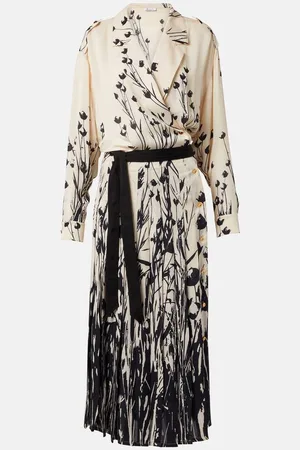 Loro Piana Federica floral silk midi dress