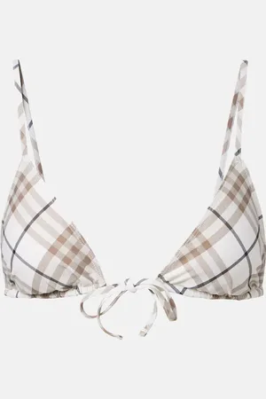 Burberry Check bikini top