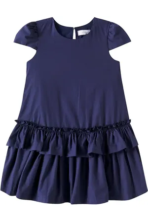 MONNALISA Ruffled cotton dress