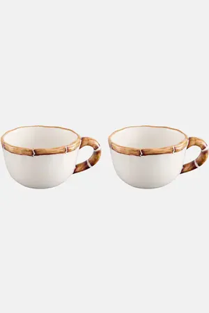 Les-Ottomans Bamboo set of 2 cappuccino cups